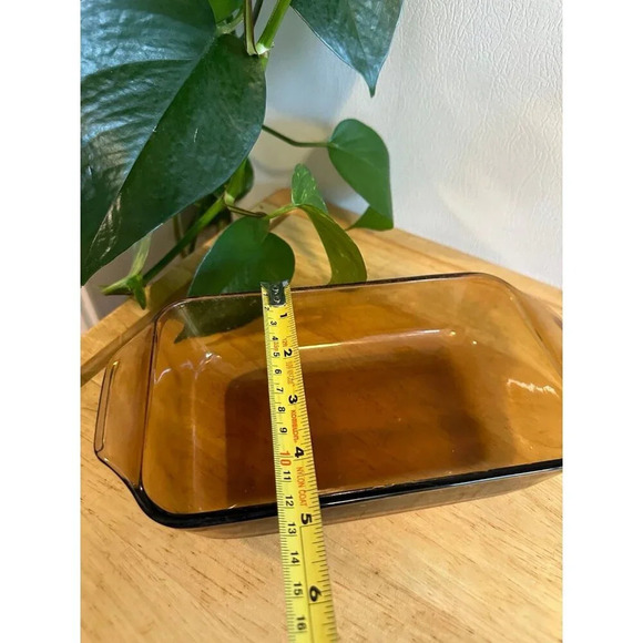 Vintage Brown glass Loaf Dish - Picture 3 of 7